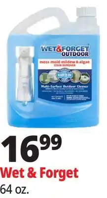 Ocean State Job Lot Wet & Forget Outdoor Moss Mold Mildew & Algae Stain Remover 64 fl. oz offer