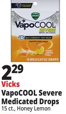 Ocean State Job Lot Vicks VapoCOOL Severe Medicated Drops offer