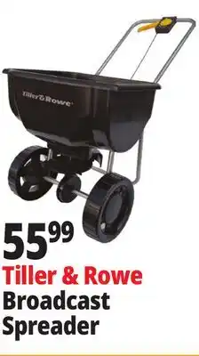 Ocean State Job Lot Tiller & Rowe Broadcast Spreader offer
