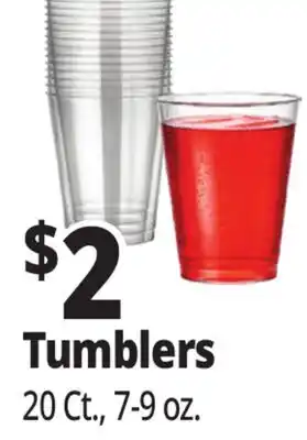 Ocean State Job Lot Tumblers offer