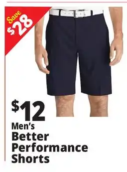Ocean State Job Lot Men's Better Performance Shorts offer