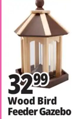 Ocean State Job Lot Wood Bird Feeder Gazebo offer