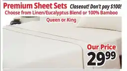 Ocean State Job Lot Premium Sheet Sets offer