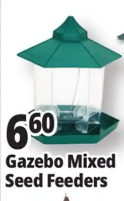 Ocean State Job Lot Gazebo Mixed Seed Feeders offer