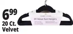 Ocean State Job Lot HomeLiving Velvet Suit Hangers 20 Count offer