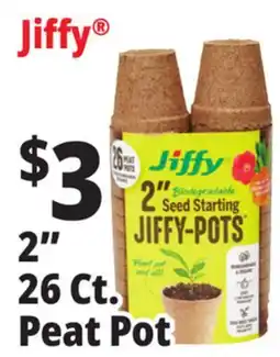 Ocean State Job Lot 2 Biodegradable Seed Starting Jiffy-Pots 26 Pots offer