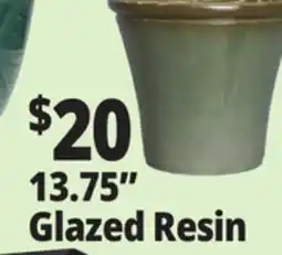 Ocean State Job Lot 13.75 Glazed Resin offer