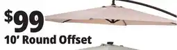 Ocean State Job Lot 10' Round Offset Umbrellas offer