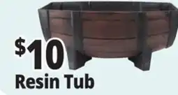 Ocean State Job Lot Whiskey Tub Resin Planter offer