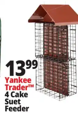 Ocean State Job Lot Yankee Trader 4 Cake Suet Feeder offer
