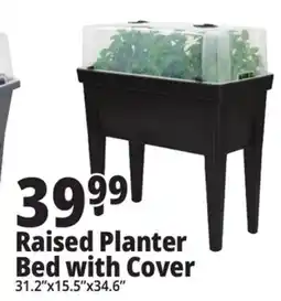 Ocean State Job Lot Tiller & Rowe Raised Planter with Cover offer