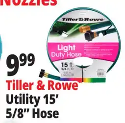 Ocean State Job Lot Tiller & Rowe Utility 15' 5/8 Hose offer