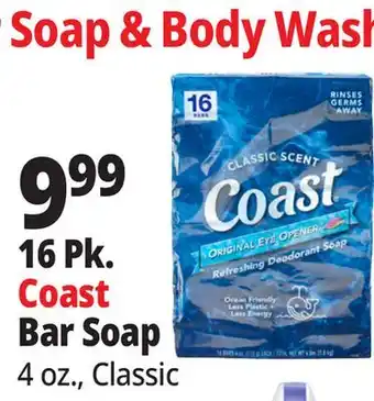 Ocean State Job Lot Coast Classic Scent Refreshing Deodorant Bar Soap 16 Count offer