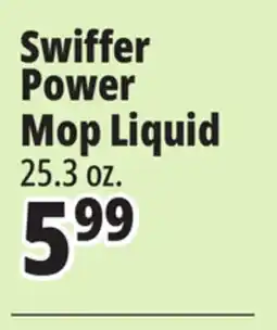 Ocean State Job Lot Swiffer Power Mop Fresh Floor Cleaner Refill 25.3 oz offer