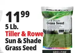 Ocean State Job Lot Tiller & Rowe Sun & Shade Grass Seed 5 lbs offer