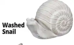 Ocean State Job Lot Snail Cement Statue Gray offer