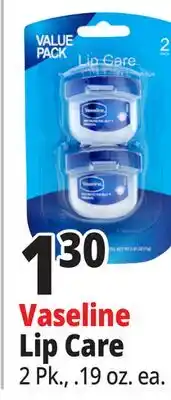 Ocean State Job Lot Vaseline Lip Care offer