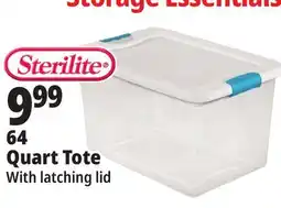 Ocean State Job Lot Sterilite Latch Top Storage Box 64 Qt offer