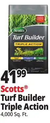 Ocean State Job Lot Scotts Turf Builder Triple Action offer