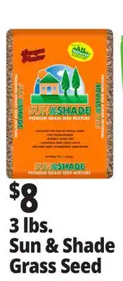 Ocean State Job Lot Premium Quality Sun & Shade Grass Seed Mixture 3 lbs offer