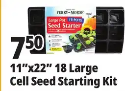 Ocean State Job Lot Ferry~Morse Large Pot Seed Starter 18-pots offer