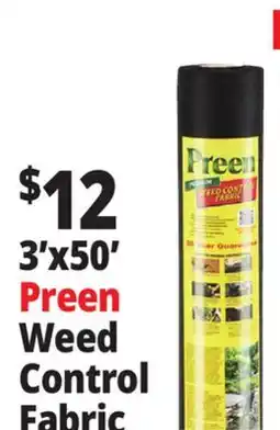 Ocean State Job Lot Preen Weed Control Fabric offer