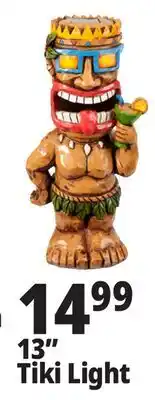 Ocean State Job Lot 13 Tiki Light offer