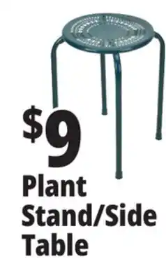 Ocean State Job Lot Plant Stand/Side Table offer