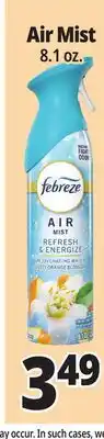 Ocean State Job Lot Febreze Air Mist offer