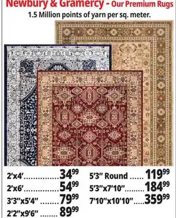 Ocean State Job Lot Newbury & Gramacy Rugs offer