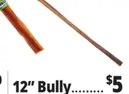 Ocean State Job Lot 12 Premium Bully Stick Pet Chew offer