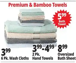 Ocean State Job Lot Premium & Bamboo Towels offer