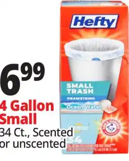 Ocean State Job Lot Hefty 4 Gallon Small offer