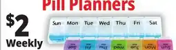 Ocean State Job Lot Pill Planners offer