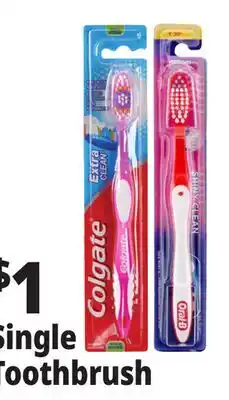 Ocean State Job Lot Single Toothbrush offer