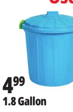 Ocean State Job Lot Round Clear Storage Bucket with Latching Lid offer