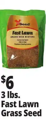 Ocean State Job Lot 3 lbs. Fast Lawn Grass Seed offer