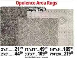 Ocean State Job Lot Opulence Area Rugs offer