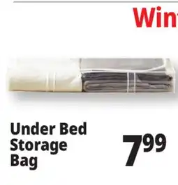 Ocean State Job Lot Nest Accents Clear PEVA Underbed Storage Bag 42 offer