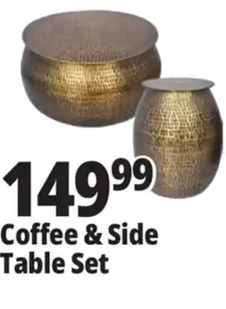 Ocean State Job Lot Coffee & Side Table Set offer
