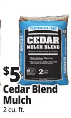Ocean State Job Lot Timberline Cedar Mulch Blend 2 cu ft offer