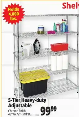 Ocean State Job Lot 5-Tier Heavy-duty Adjustable offer