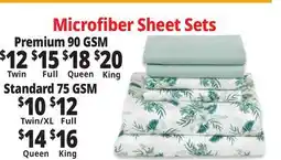 Ocean State Job Lot Microfiber Sheet Sets offer