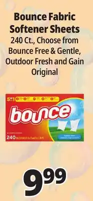Ocean State Job Lot Bounce Free & Gentle Dryer Sheets 240 Count offer
