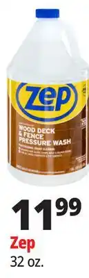 Ocean State Job Lot ZEP Wood Deck & Fence Pressure Wash 1 Gal offer