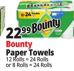 Ocean State Job Lot Bounty Paper Towels offer