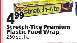 Ocean State Job Lot stretch-tite Premium Plastic Food Wrap 250 sq ft offer
