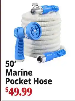 Ocean State Job Lot 50' Marine Pocket Hose offer