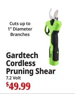 Ocean State Job Lot Gardtech Cordless Pruning Shear offer