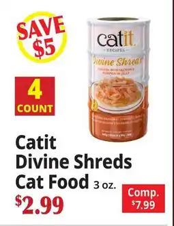 Ocean State Job Lot Catit Divine Shreds Cat Food offer